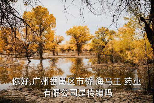 海马王药业有限公司,清远市海马王药业有限公司