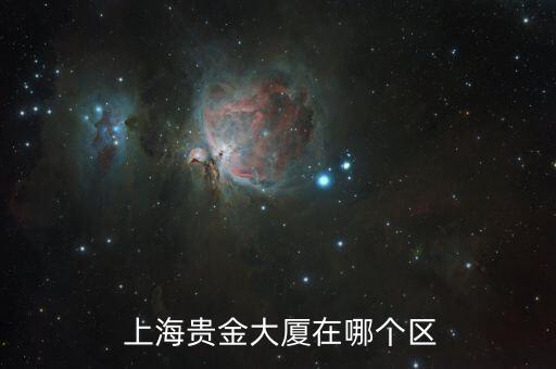  上海贵金大厦在哪个区