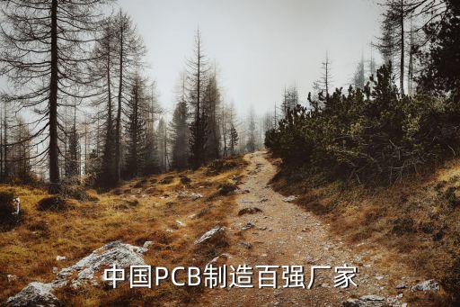 中国PCB制造百强厂家