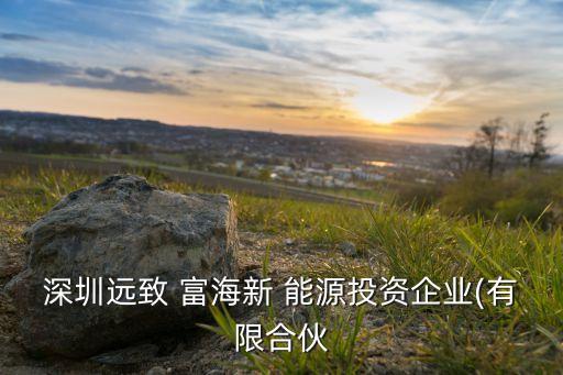 深圳远致 富海新 能源投资企业(有限合伙