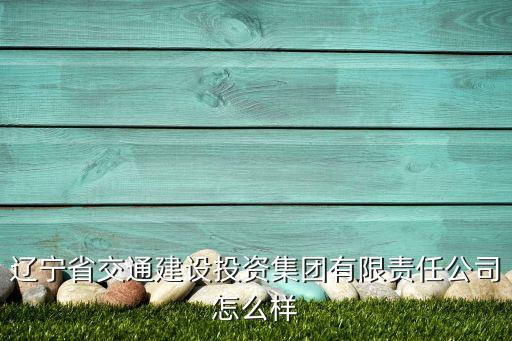 辽宁省交通建设投资集团有限责任公司怎么样