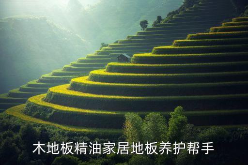 木地板精油家居地板养护帮手