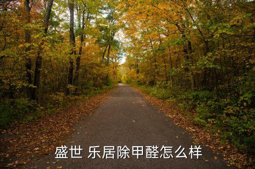  盛世 乐居除甲醛怎么样