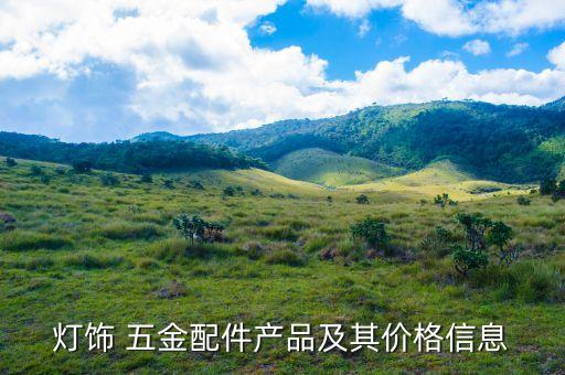 灯饰 五金配件产品及其价格信息