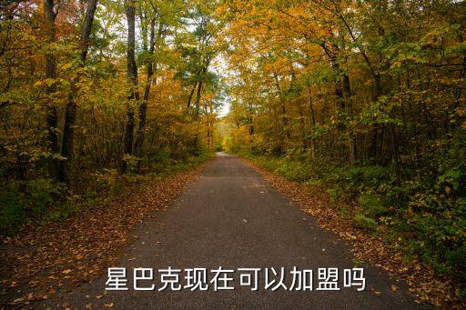  星巴克现在可以加盟吗