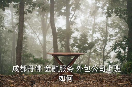  成都丹佛 金融服务 外包公司上班如何