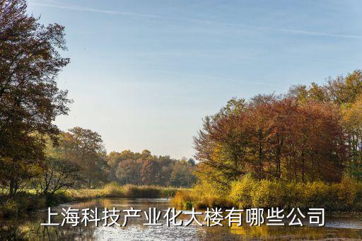  上海科技产业化大楼有哪些公司