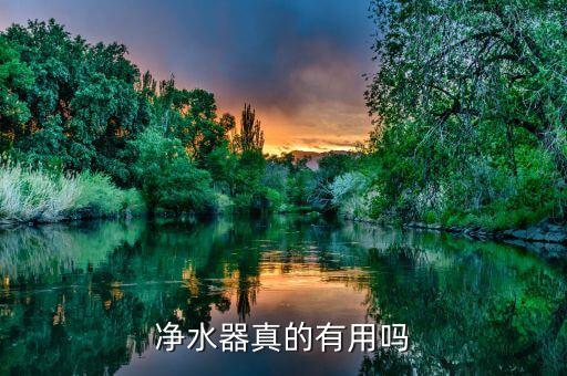 净水器真的有用吗
